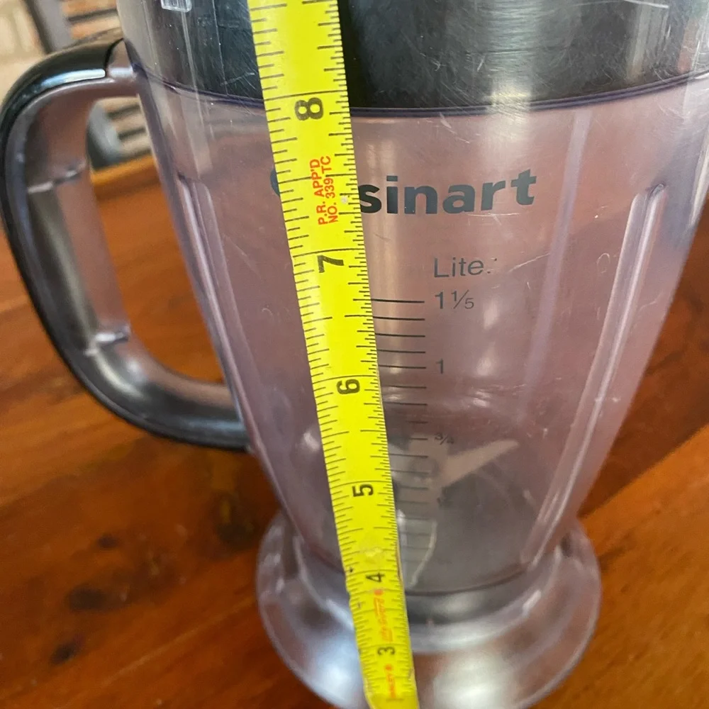 Cuisinart Core custom blender, replacement, jar, plastic with lid‎ and blade